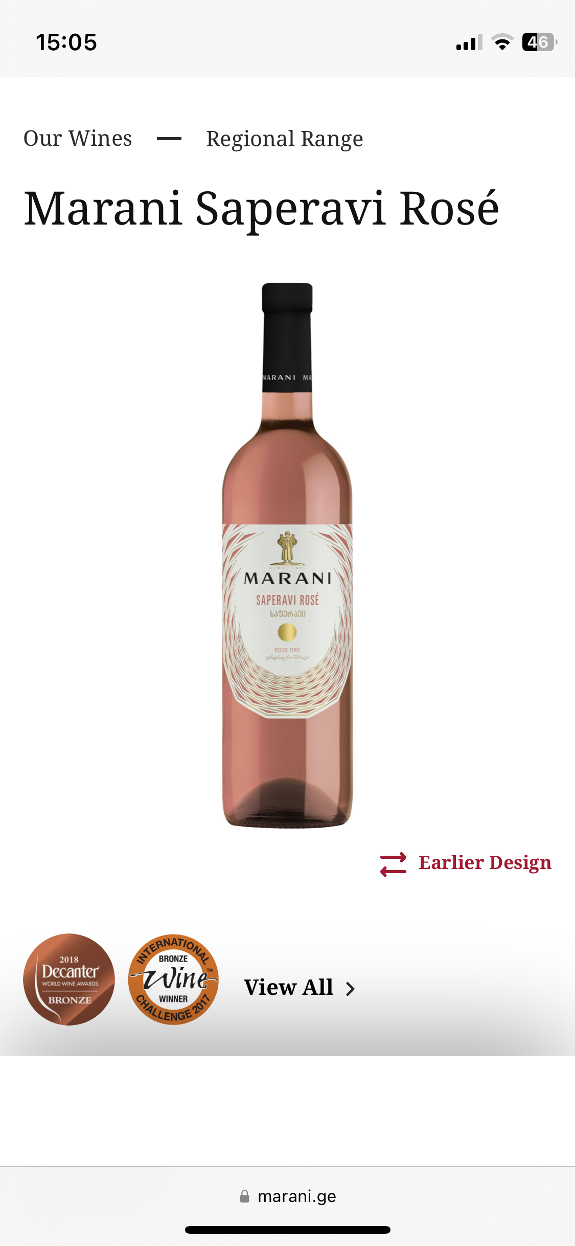 Sapferavi rose dry